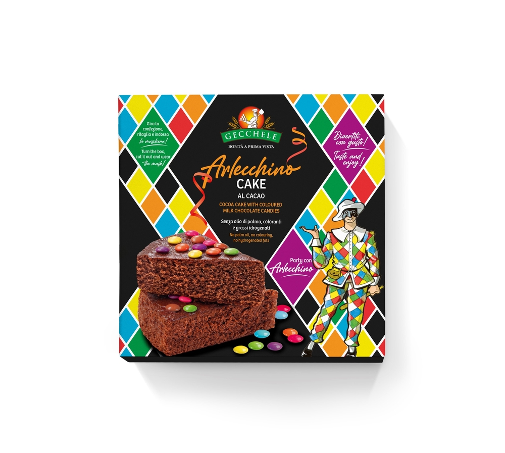 Gecchele Arlecchino Cake al Cacao 275 g