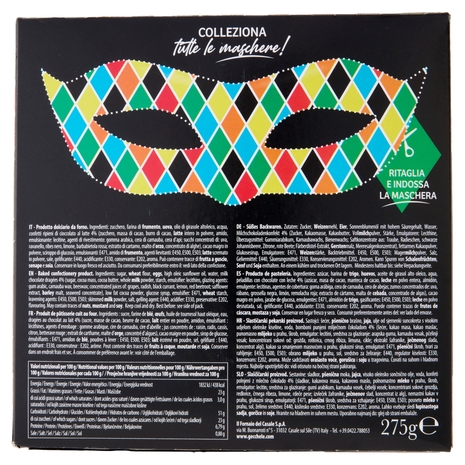 Gecchele Arlecchino Cake al Cacao 275 g