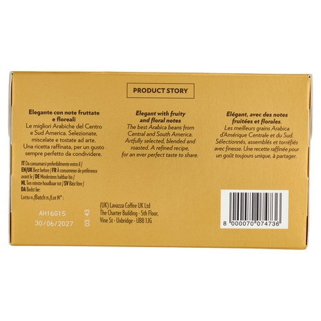 Lavazza Qualità Oro Compatibile con Nespresso Original 30 Capsule 165 g