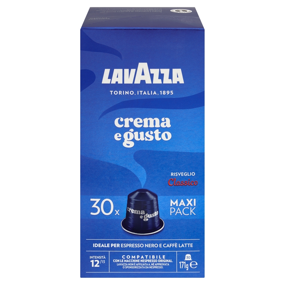Lavazza crema e gusto Classico Compatibile con Nespresso Original 30 Capsule 171 g