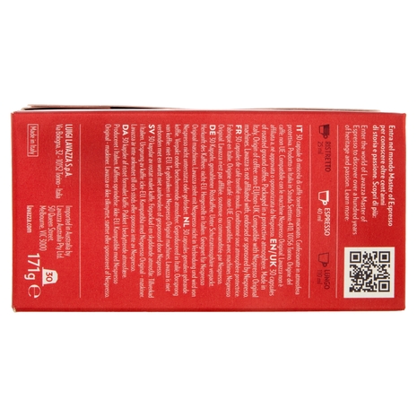 Lavazza Qualità Rossa Compatibile con Nespresso Original 30 Capsule 171 g