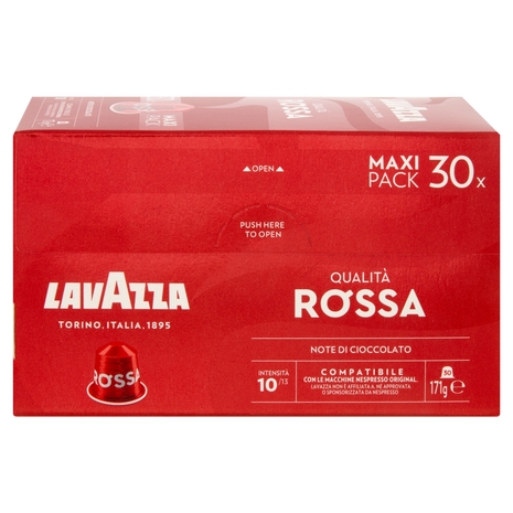 Lavazza Qualità Rossa Compatibile con Nespresso Original 30 Capsule 171 g