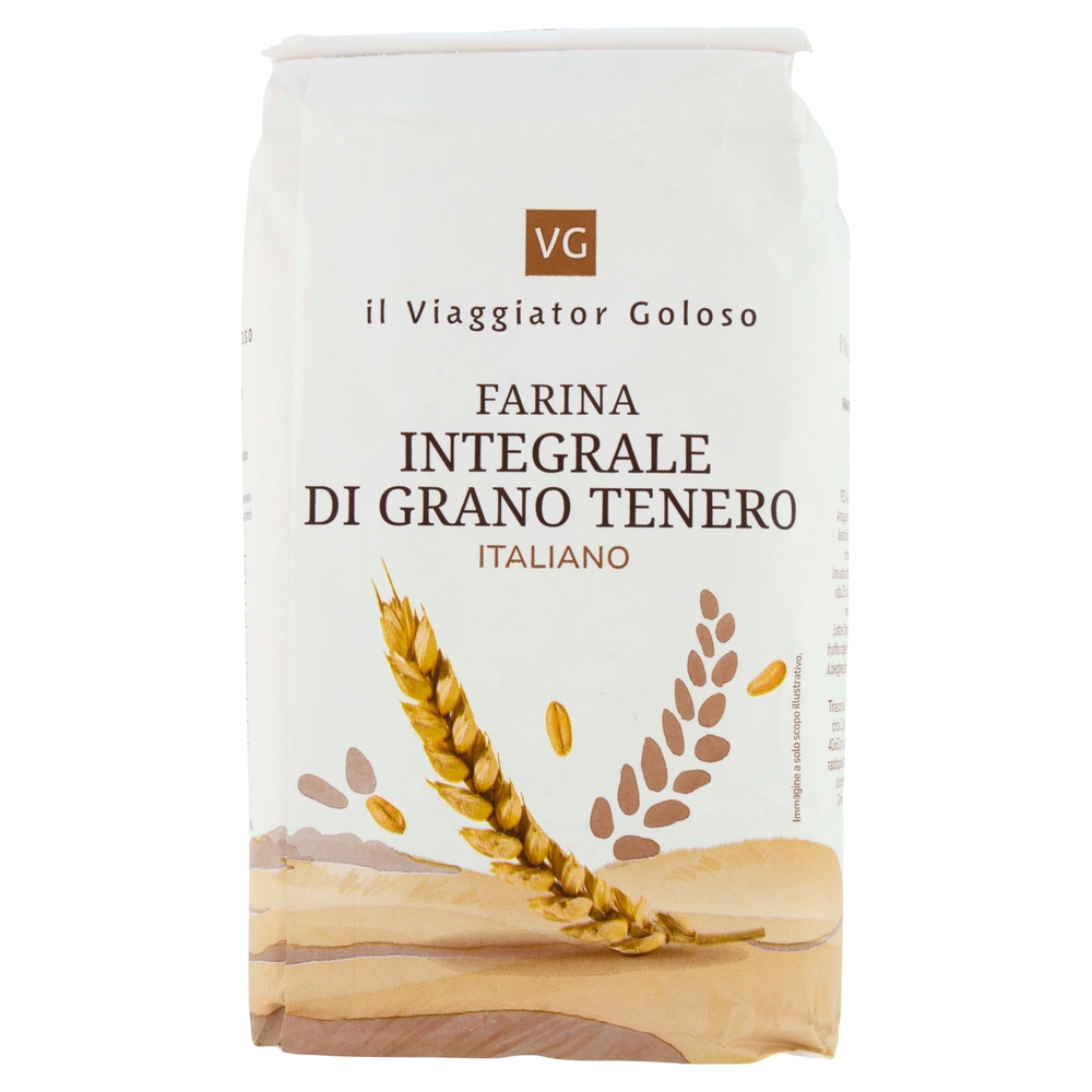 Farina Integrale di Grano Tenero Italiano Il Viaggiator Goloso