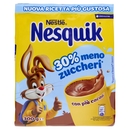 NESQUIK 30% Meno Zuccheri Preparato per Bevanda con Cacao Solubile,  Sacchetto 300g