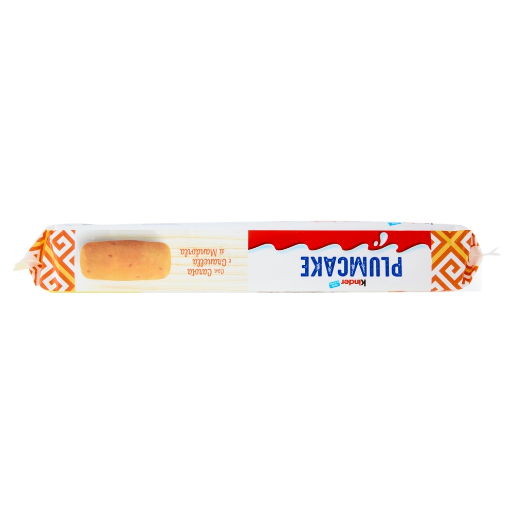 Kinder Plumcake Preparato con Yogurt alla Greca con Carota e Granella di Mandorla 6 x 32 g