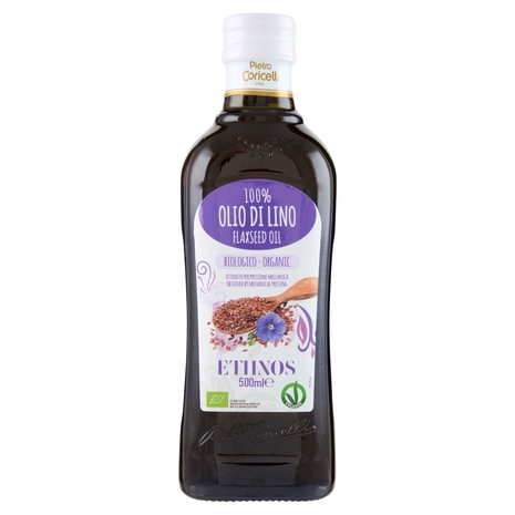 Ethnos 100% Olio di Lino Biologico 500 ml