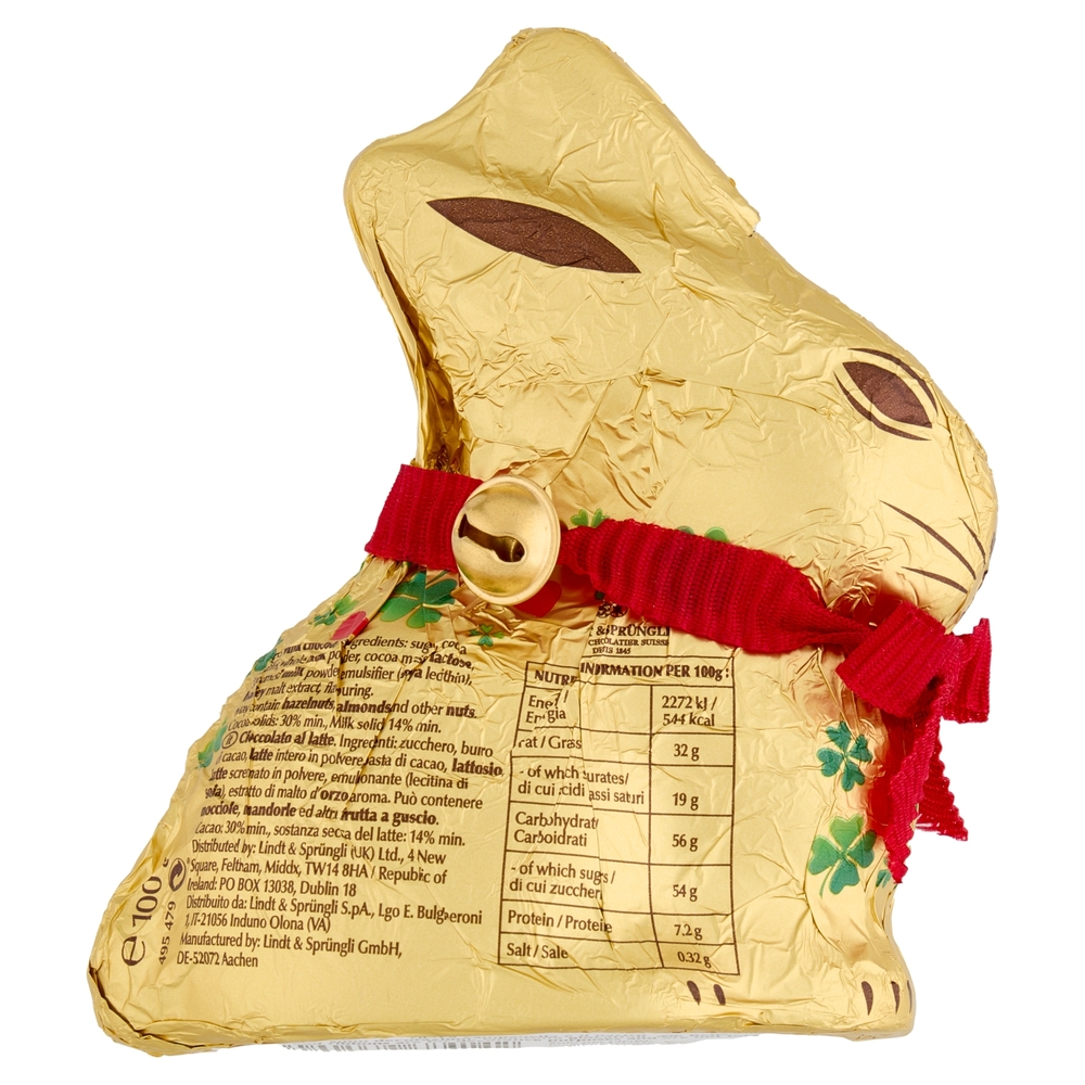 Lindt Gold Bunny Special Edition Quadrifoglio Latte 100 g