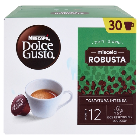 NESCAFÉ DOLCE GUSTO Miscela Robusta Caffè Espresso 30 Capsule 195 g