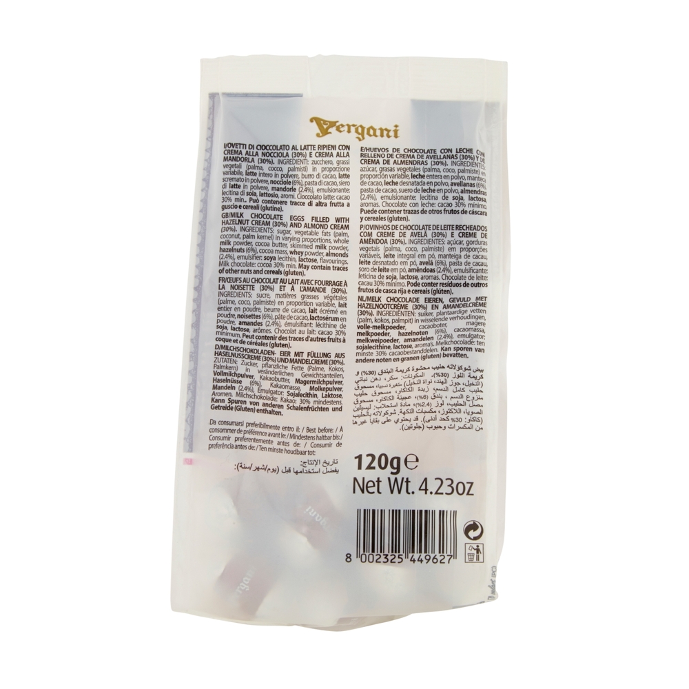 Vergani Ovetti Choco Cremino 120 g