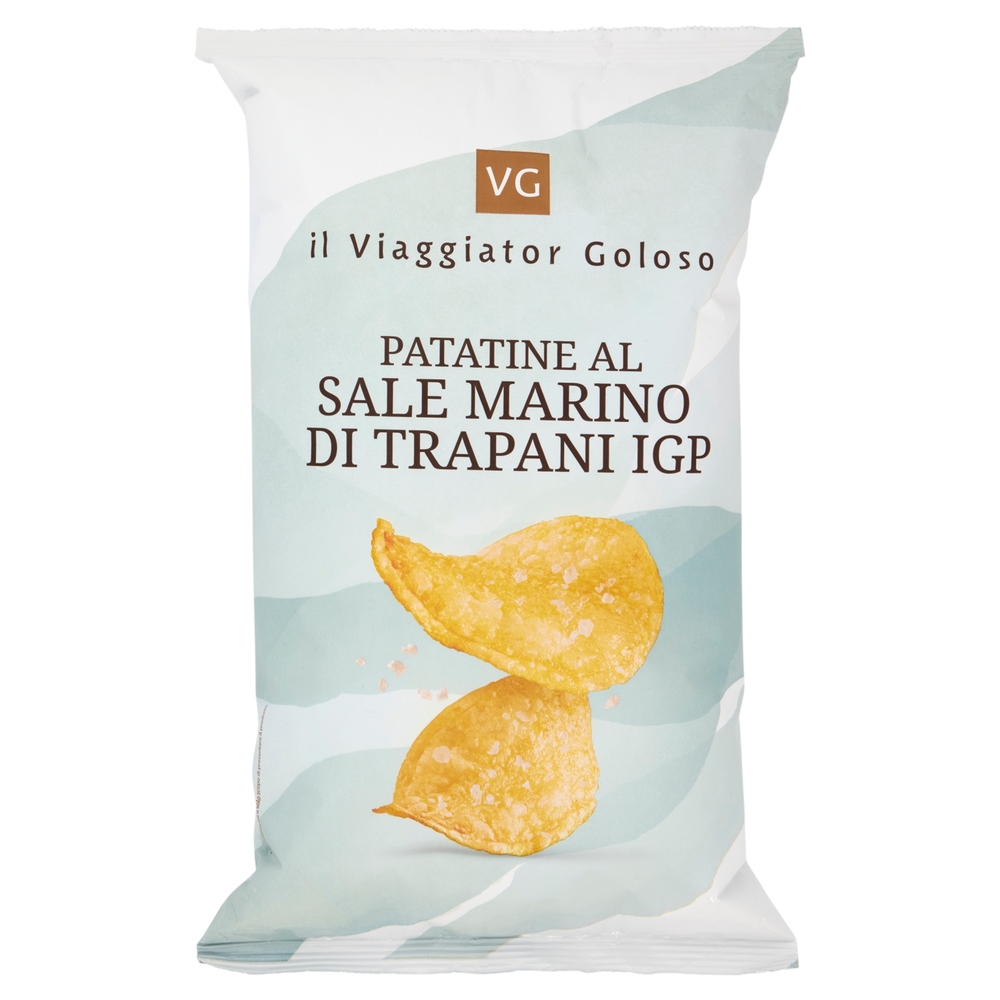 Patatine al Sale Marino di Trapani IGP Il Viaggiator Goloso