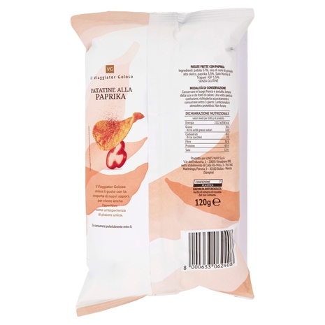 Patatine alla Paprika Il Viaggiator Goloso