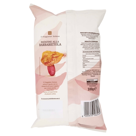 Patatine alla Barbabietola Il Viaggiator Goloso