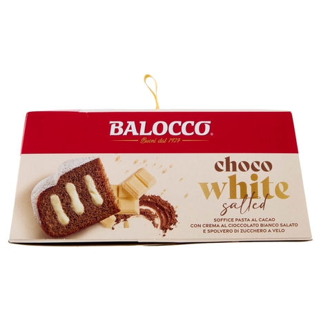 Balocco choco white salted 750 g