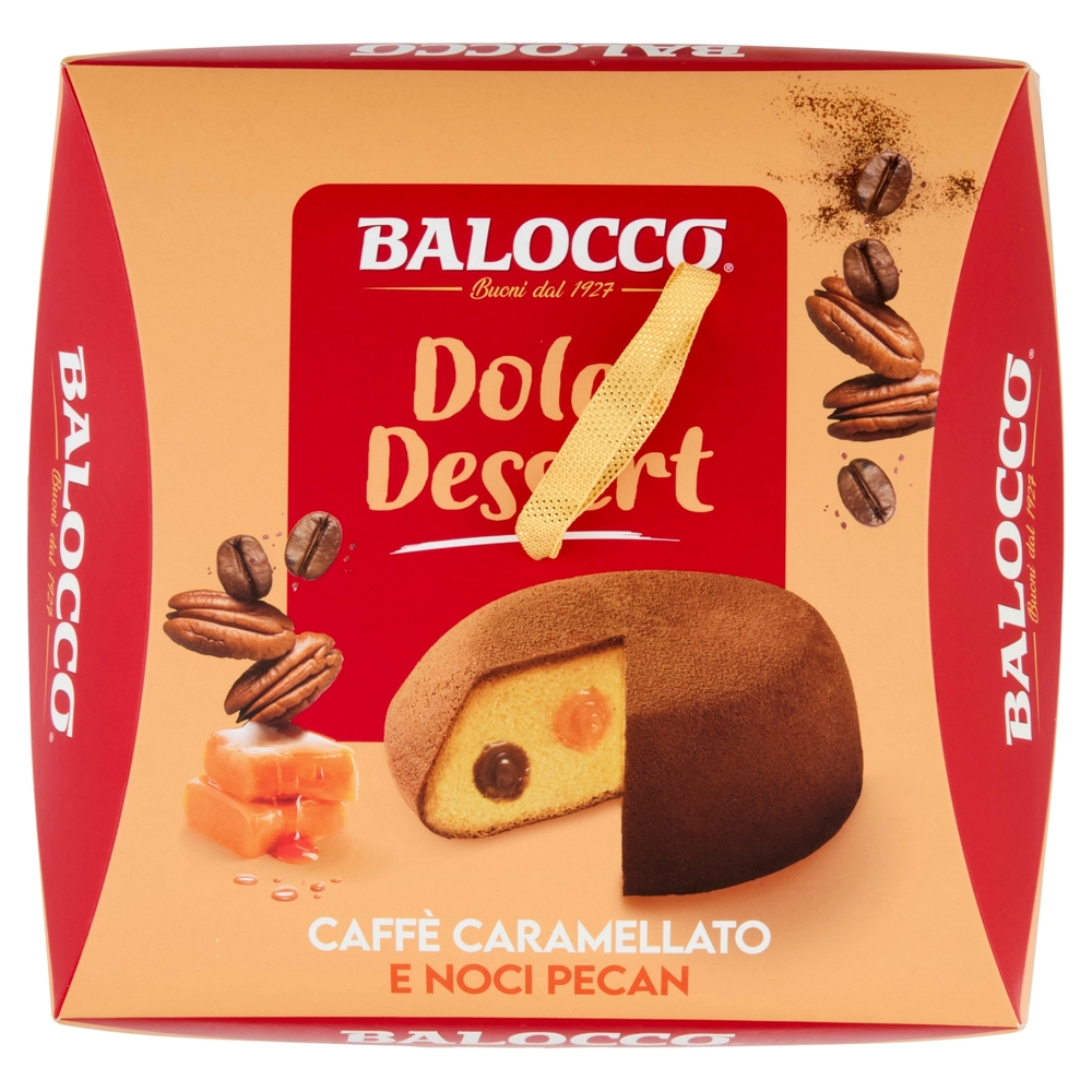Balocco Dolce Dessert Creme Caffè Caramellato e Noci Pecan 650 g