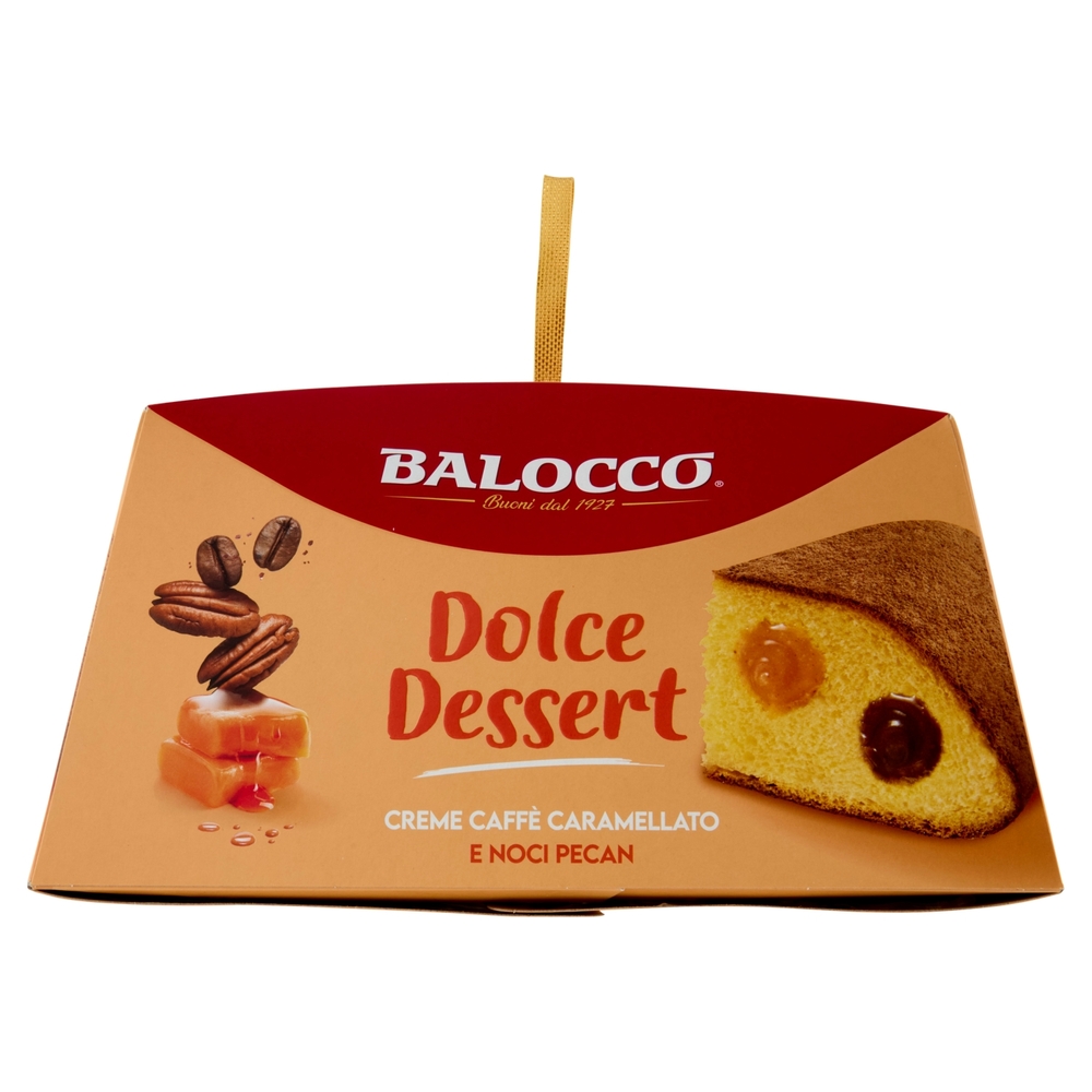 Balocco Dolce Dessert Creme Caffè Caramellato e Noci Pecan 650 g