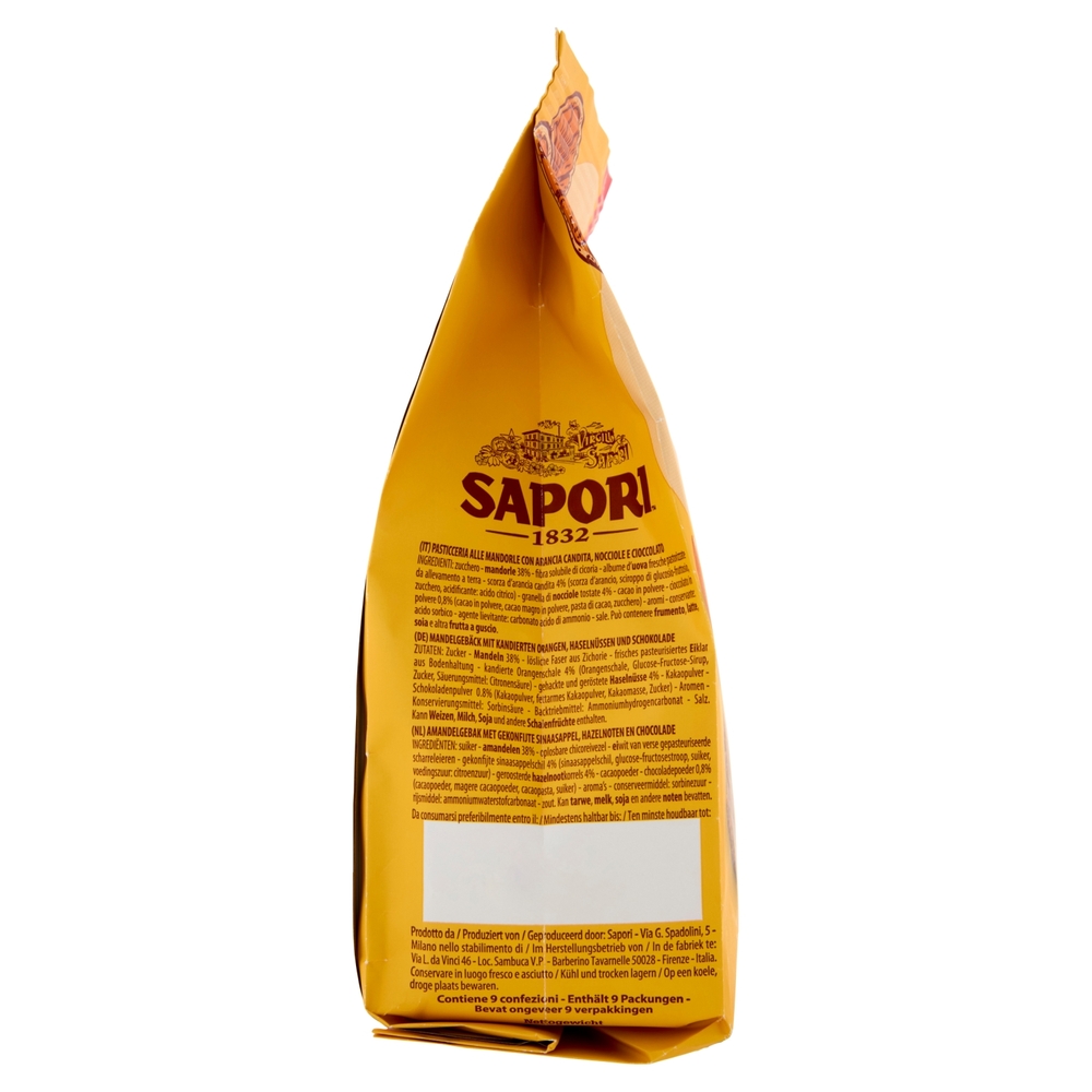 Sapori Pepite Arancia e Cioccolato 108 g