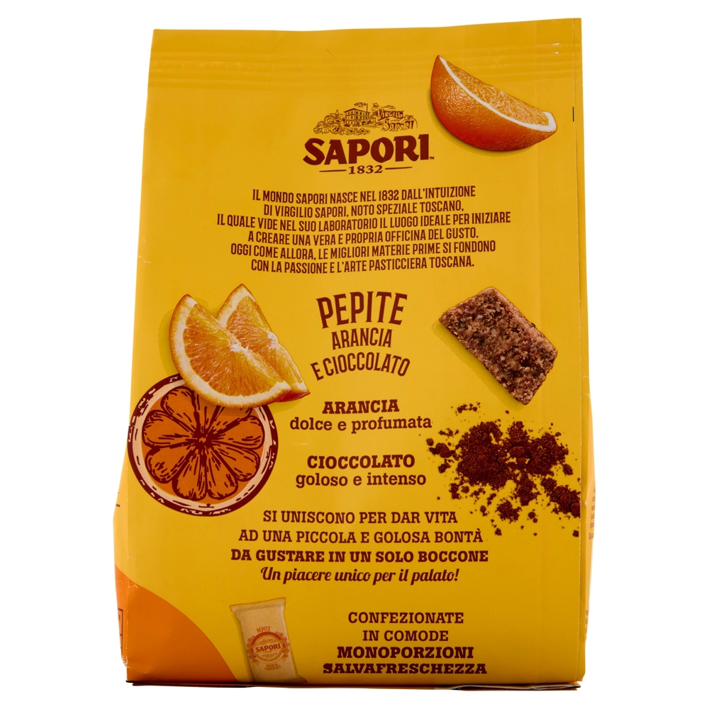 Sapori Pepite Arancia e Cioccolato 108 g