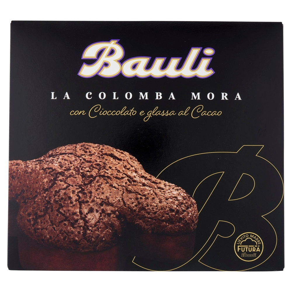 Bauli la Colomba Mora con Cioccolato e Glassa al Cacao 700 g