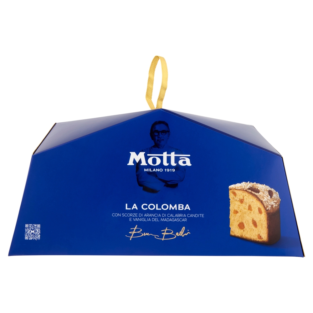 Motta la Colomba con Scorze di Arancia di Calabria Candite e Vaniglia del Madagascar 900 g