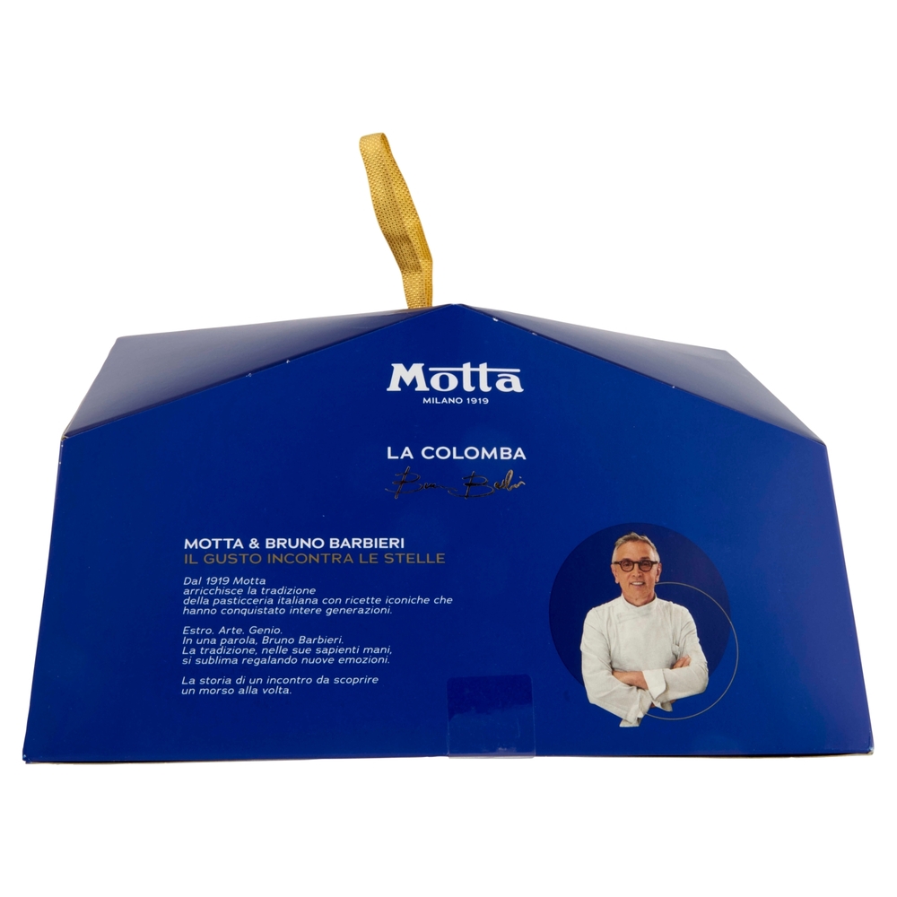 Motta la Colomba con Scorze di Arancia di Calabria Candite e Vaniglia del Madagascar 900 g