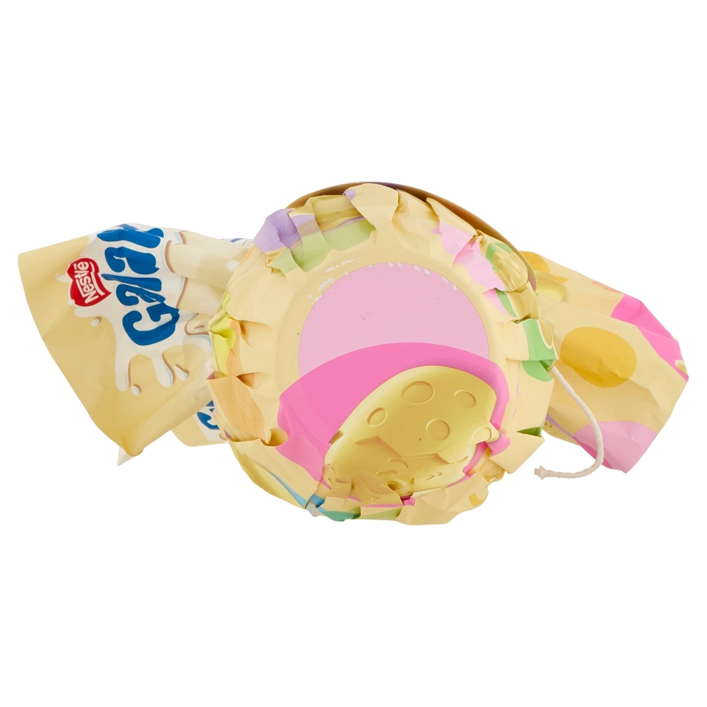 GALAK Uovo di Pasqua Cioccolato Bianco con Sorpresa e 2 Cioccolatini 240g