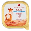 Adult Paté per Gatti con Trota e Salmone Compagni di Viaggio