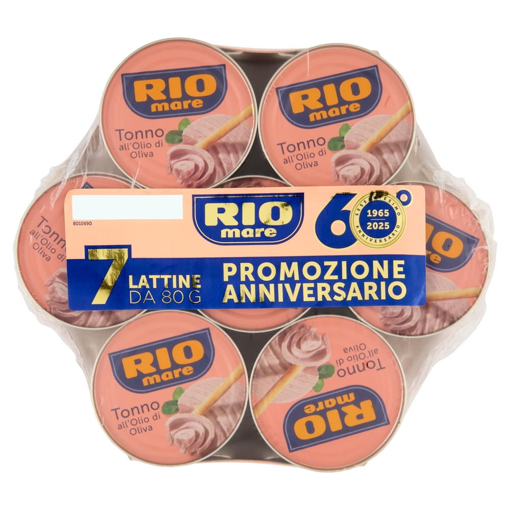 Rio mare Tonno all'Olio di Oliva 7 x 80 g