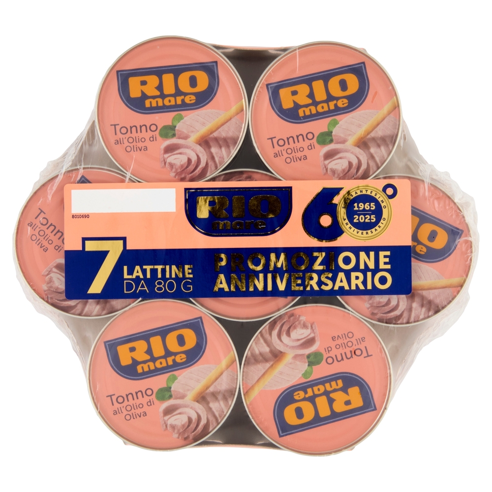 Rio mare Tonno all'Olio di Oliva 7 x 80 g