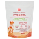 Sterilized Crocchette per Gatti Adulti Ricche Suino Fresco e Patate con Piselli Compagni di Viaggio