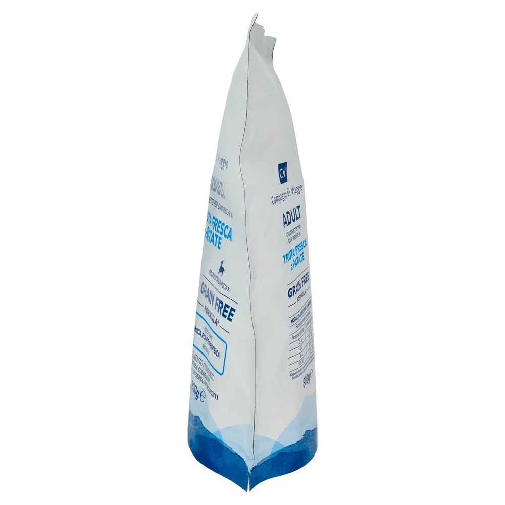 Adult Crocchette per Cani Ricche in Trota Fresca e Patate Compagni di Viaggio