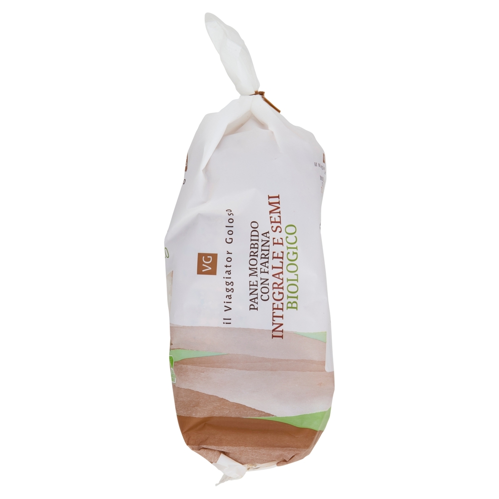 Pane Morbido con Farina Integrale e Semi BIO Il Viaggiator Goloso