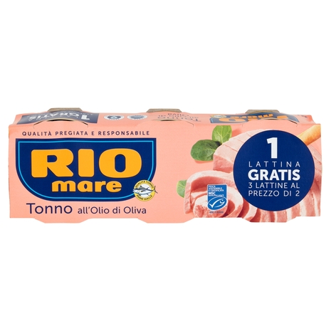 Rio mare Tonno all'Olio di Oliva 2 + 1 x 120 g