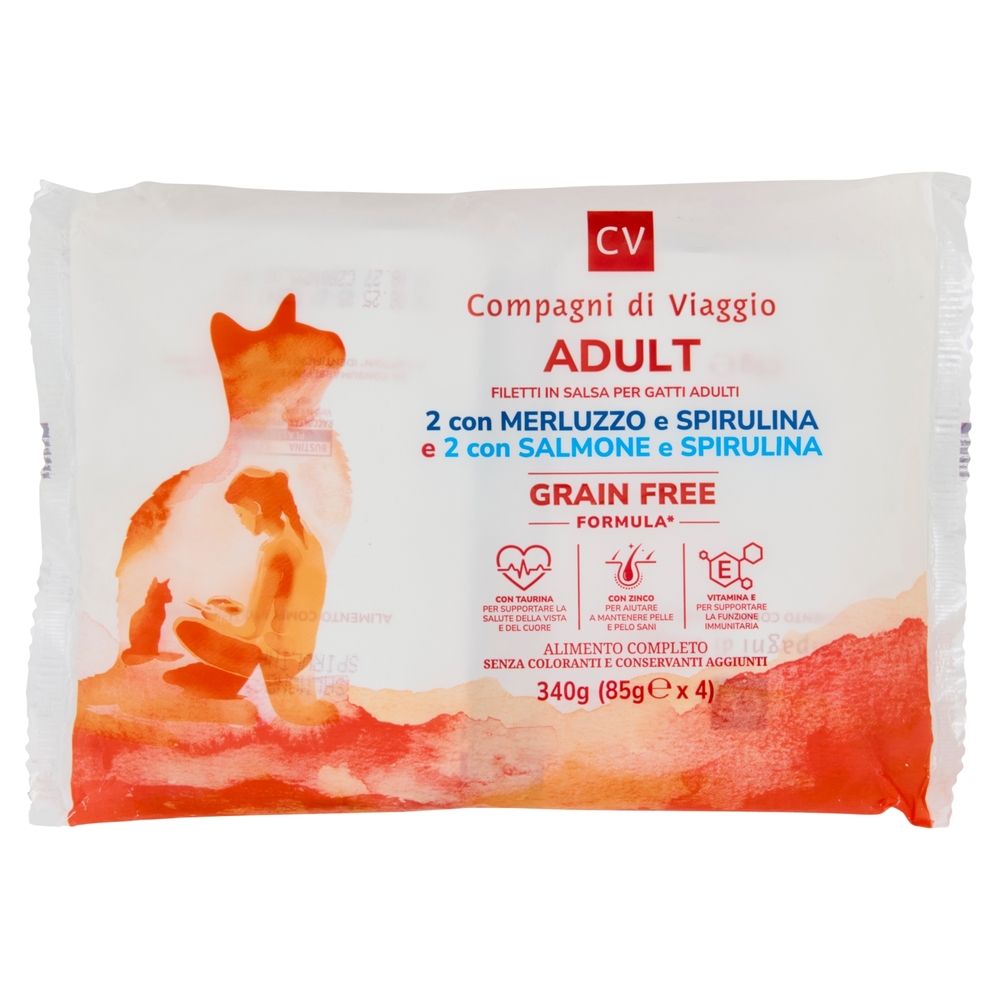 Adult Filetti in Salsa per Gatti Adulti