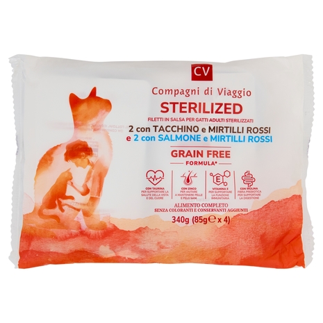 Sterilized Filetti in Salsa per Gatti Adulti Sterilizzati