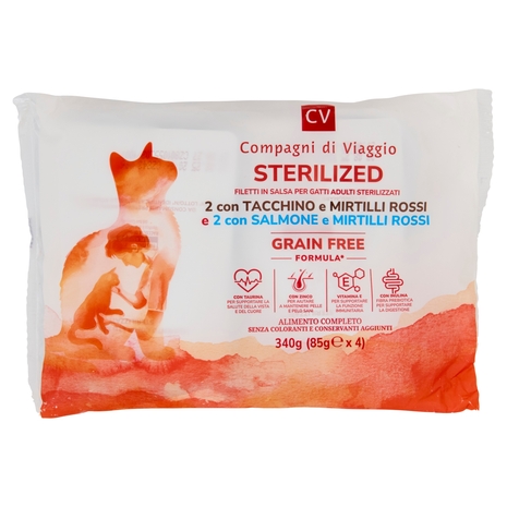 Sterilized Filetti in Salsa per Gatti Adulti Sterilizzati