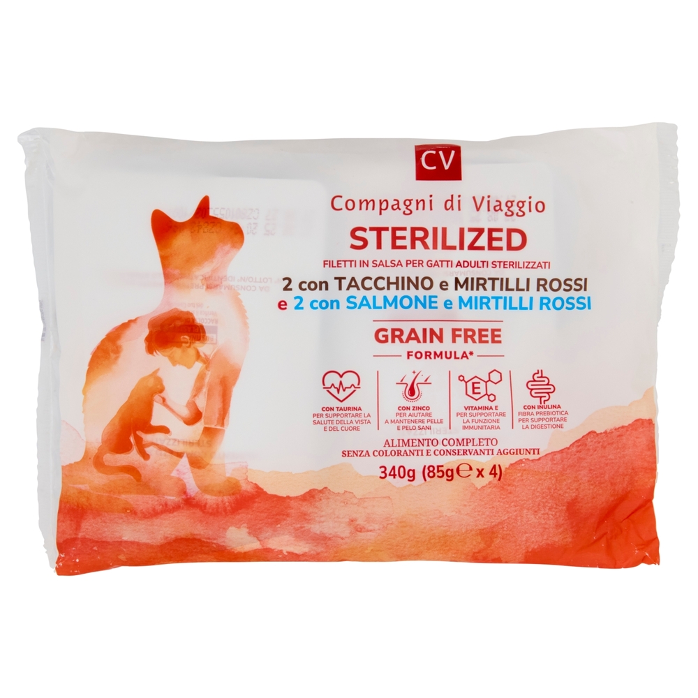 Sterilized Filetti in Salsa per Gatti Adulti Sterilizzati