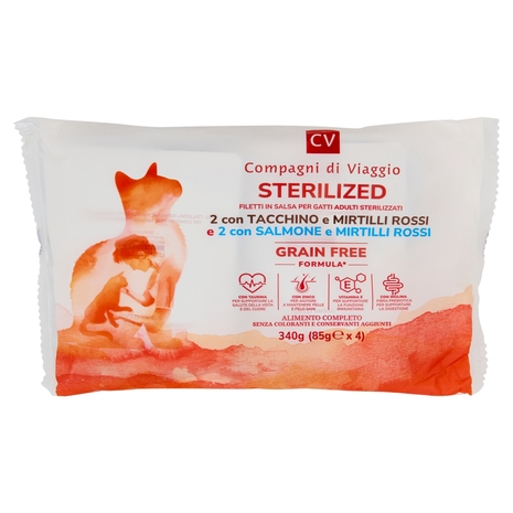 Sterilized Filetti in Salsa per Gatti Adulti Sterilizzati