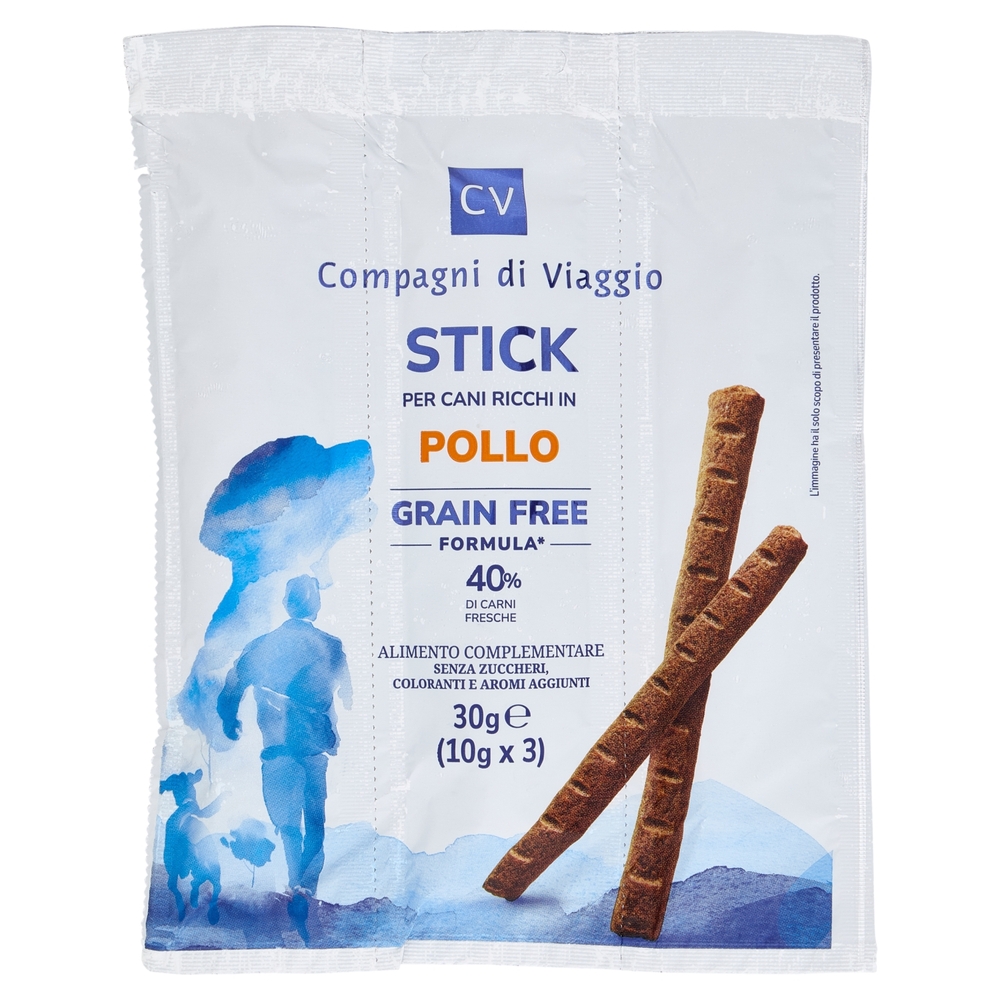 Stick per Cani Ricchi in Pollo Compagni di Viaggio