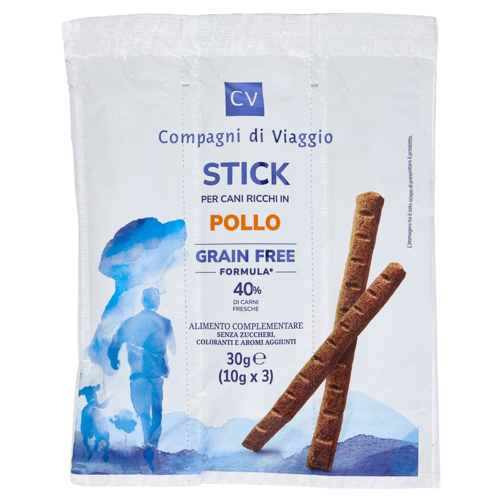 Stick per Cani Ricchi in Pollo Compagni di Viaggio
