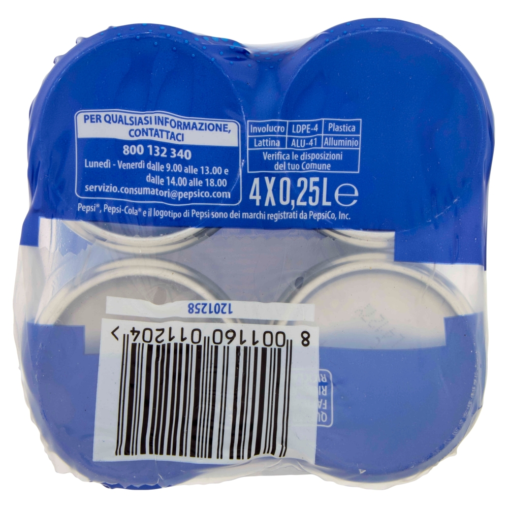 Pepsi 4 x 0,25 L