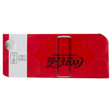 Coca-Cola ZERO lattina sleek 10 x 33cl