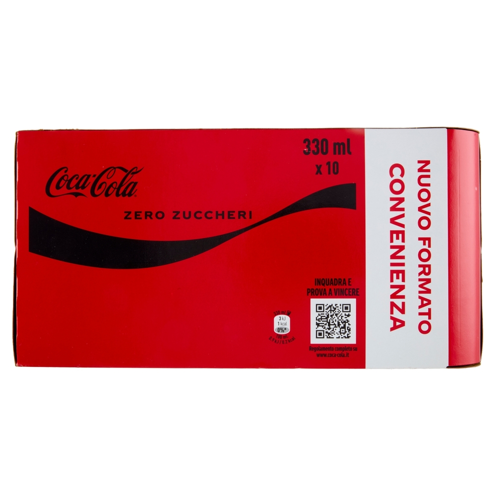 Coca-Cola ZERO lattina sleek 10 x 33cl