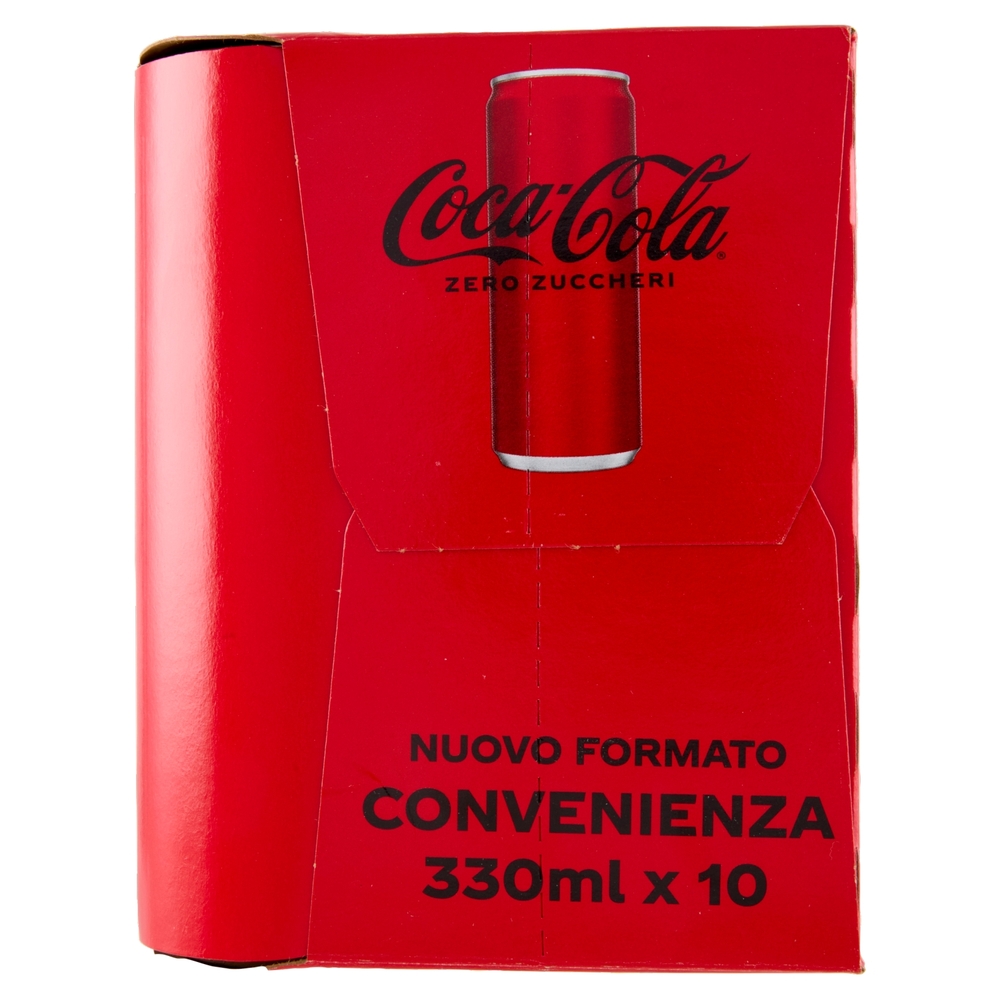 Coca-Cola ZERO lattina sleek 10 x 33cl