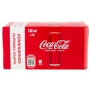 Coca-Cola lattina sleek 10 x 33 cl
