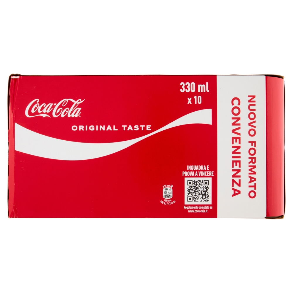 Coca-Cola lattina sleek 10 x 33 cl