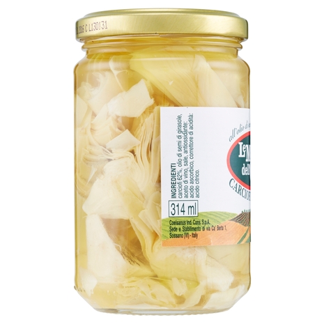 Le Magie dell'Orto Carciofi spaccati all'olio di semi di girasole 280 g
