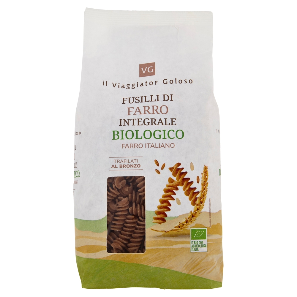 Fusilli di Farro Integrale BIO Il Viaggiator Goloso