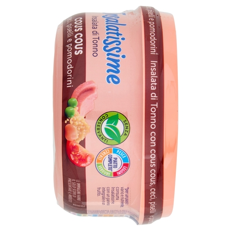 Rio mare Insalatissime Insalata di Tonno cous cous con ceci, piselli e pomodorini 200 g