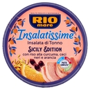Rio mare Insalatissime Insalata di Tonno Sicily Edition con riso alla curcuma,ceci neri,arancia 200g