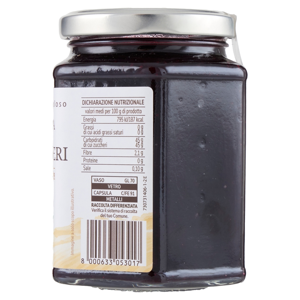 Confettura Extra di Mirtilli Neri Il Viaggiator Goloso
